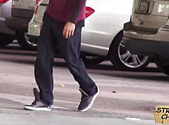 hot teen babe fucked for a ride, sarai! 🚗