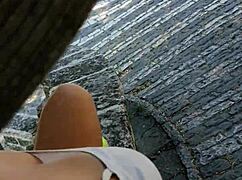 Public Tease and Blowjob from Hot Stepmom in 1on1