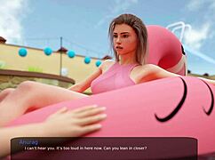 Suck My Cock In Pool!