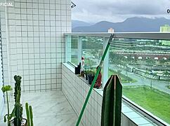 Latina Employee Teases With Short Skirt And Perfect Ass