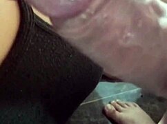 Latina enjoys bathroom activity with stepbrother