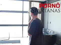 iara confuses husband in bathtub with blowjob and shaved pussy