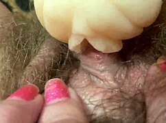 我停不下来这个毛茸茸阴蒂玩具玩耍