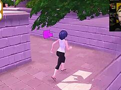 busty lily lou bangs tadpole and pals at the expo 😏