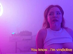 Redhead Cheats on Boyfriend Outdoors