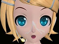 is hatsune miku nude in bunny costume?