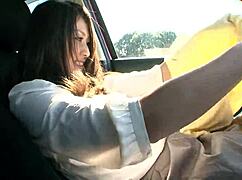 Blonde forest sex with a lady who has golden pubic hair, Mrs. Natsuno