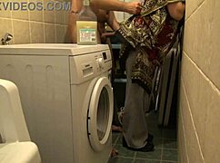 I’m Torn Seeing My Amateur Wife Take Rough Basement Sex While Hubby’s Away