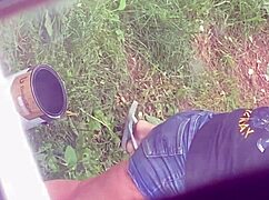 hot stepmom caught bending over in candid hidden moment