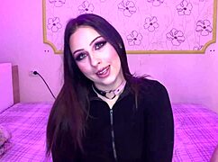 Skinny Teen Deepthroats Monster Cock in Sloppy Homemade Fuck