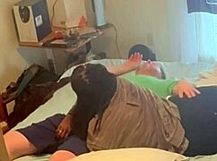 homemade amateur ebony next door neighbor came to fuck in bedroom missionary