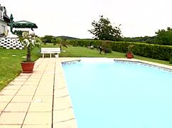 Outdoor Czech Blonde MILF Anal Fisting Session