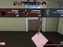 Oh wow, the egirl gets fucked by a monster BBC, licking and using toys on her shaved pussy before squirting everywhere