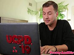 Busty Squirting Babe Sucks and Pounds Cock in Wild Reality Action