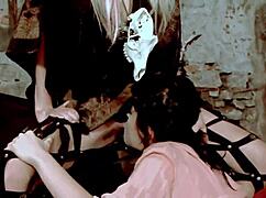 Hardcore lesbian threesome with licking and assfucking!