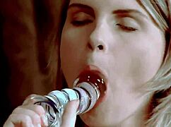 Hardcore lesbian threesome with licking and assfucking!