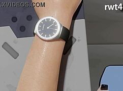 Mercy Delivers Special First-Class Titty Fuck in Classroom