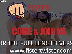 Hot Blonde Gets Intense Lesbian Fisting Action