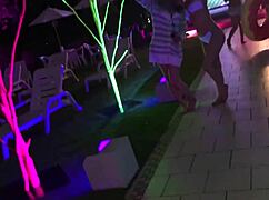 Night pool goddess arrives again, half-beautiful woman with perfect style, no boyfriend, walking sex symbol—can't leave such a gem alone, drowning her in hard pistons while she cums nonstop