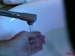 Mistress makes her sub worship her feet in total femdom control