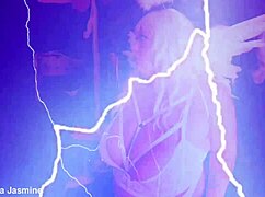 Fallen Angel with Carissma Rizzi Deluca Drives Me Crazy with Her Big Clit and Chubby Curves