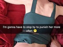 richelle rose begs for multiple creampies in snapchat fuck clips