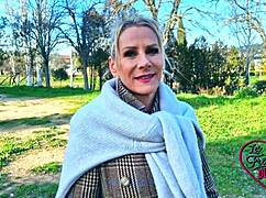 Victoria, 47-year-old mature and hot like embers, with big tits and blonde hair