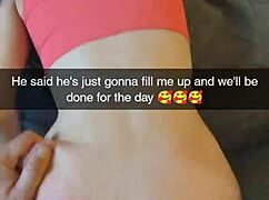 richelle rose begs for multiple creampies in snapchat fuck clips