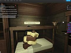 rough fucking a hot whore with monster black cock in roblox