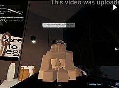 Slut Feels Intense Pleasure In Gangbang Session Bent Over In Roblox Condo