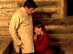 Anal in the barn with whore slut orgasm?