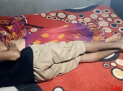 Intriguing red saree worn by indian bengali wife in official video