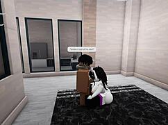 roblox porn with big ass blowjob action
