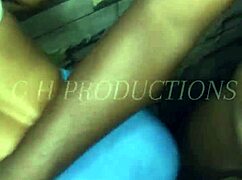 Ebony teen takes rough doggystyle in ghetto