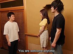 JAV英文字幕：朋友的继母完成火辣最终章