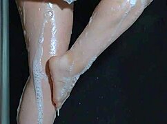 College babes soapy shower big ass bouncing & bubbles with asian ass young 18+ 18 19 yo wet pussy babe masturbation amateurs wet massage