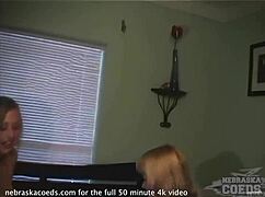 the first time cute redneck college girls try strapon