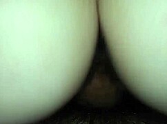 Wife Riding in Cowgirl Position with Big Cock Fucking Her Pussy to Orgasm