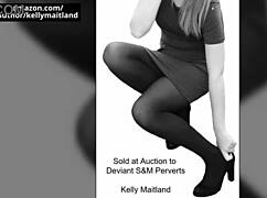 Cruel Natalia Forrest orders you to jerk off, humiliating latex sissy maid