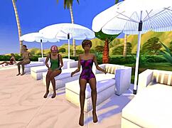 Hot hooters 3 bangs giant-titted resort owner