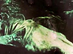 vintage taboo hairy pussy gets slammed doggystyle in retro bent over scene