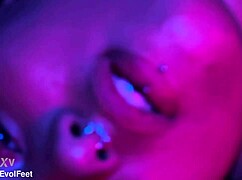 Even When Smoking, I Can't Stop Worshiping Your Feet With Licking And Sucking!