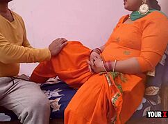Punjabi Bhabhi in Relentless Chudai with Servant Bihaari Ramu