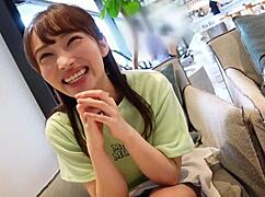 Rental Girlfriend with E-Cup Breasts Riding Cowgirl