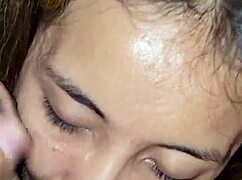 i cum in her mouth during an intense oral session, shooting my cumshot deep inside