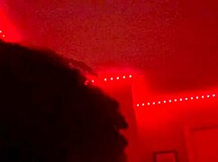 sexy bbw rides on top of muscular lesbian stud in domination