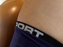 Stepdaughter lures voyeur-stepfather into doggystyle bent over action