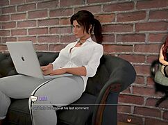 Black bikini milf adventures in public game