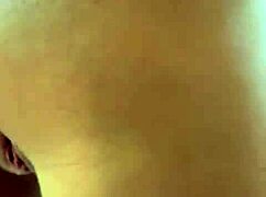 Beautiful blonde latina fingers her big tits and ass