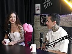 Brazilian Beauty in Sheer Red Lingerie Compilation